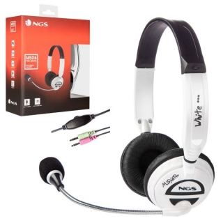 NGS MSX6 Pro White Auriculares con  MSX6PROWHITE