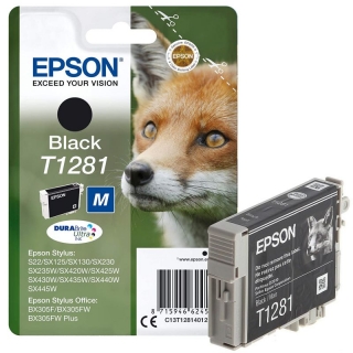 Cartucho tinta Epson T1281 negro M