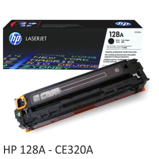 Toner original HP 128A, CE320A, LaserJet