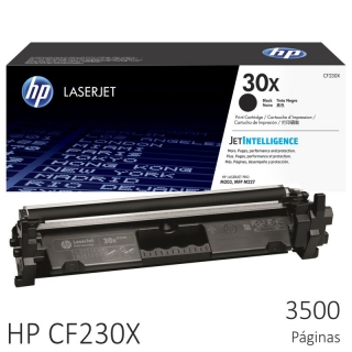 HP 30X, CF230X, Toner original LJ