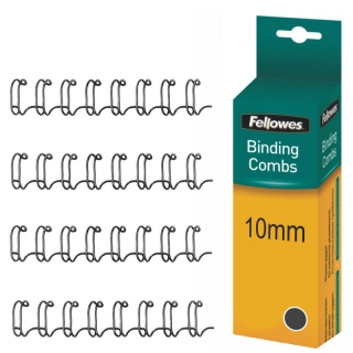 Alambres Wire-o Espirales dobles Wires 10mm  Fellowes 53265