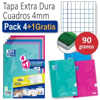 Pack 4 + 1 Gratis Libretas  400122766