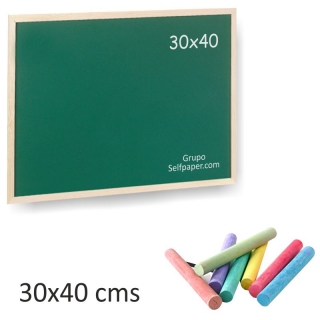Pizarra para tizas, verde, pequea 30x40  Q-connect KF03583
