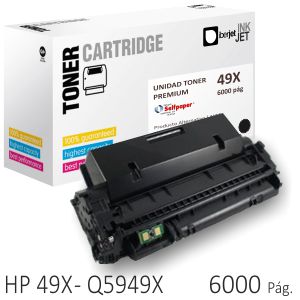 Comprar 49X Toner Compatible HP Q5949X Laserjet 1320 -  6000 Pag.