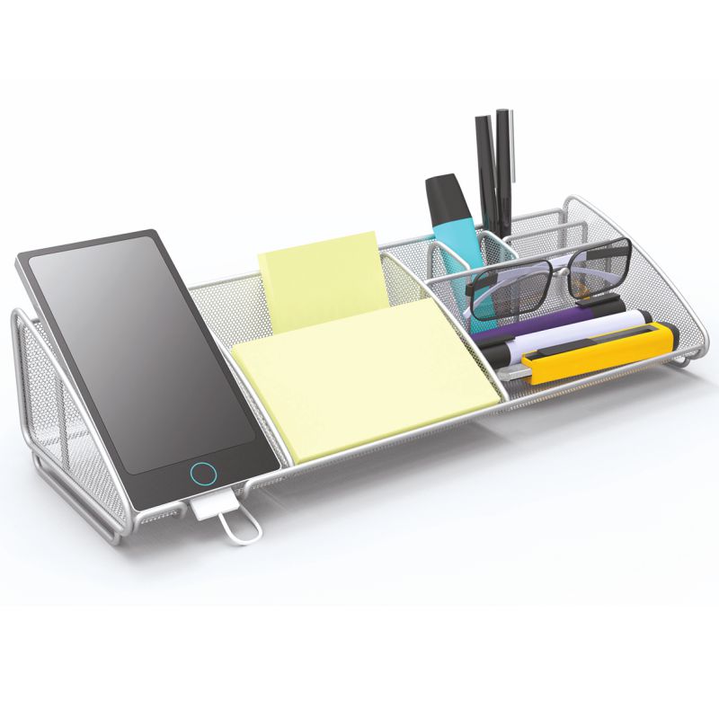Organizador de mesa oficina Alba Meshboard aluminio, Mercamaterial. Organizador de mesa oficina Alba Meshboard aluminio, Mercamaterial.