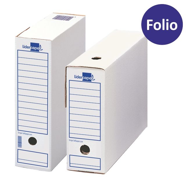 Comprar Caja para archivo definitivo liderpapel Folio, econmico