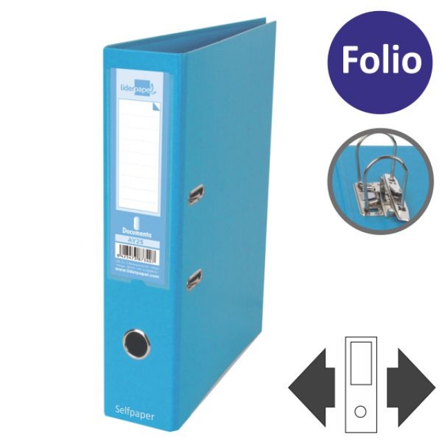 Comprar Archivador Palanca Liderpapel Fº ancho Celeste AZY25