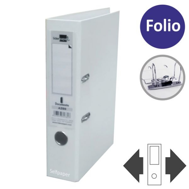 Comprar Archivador Palanca Liderpapel Fº ancho Blanco AZ51