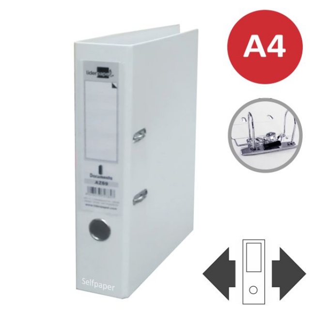 Comprar Archivador Palanca Liderpapel Din A4 ancho Blanco AZ69