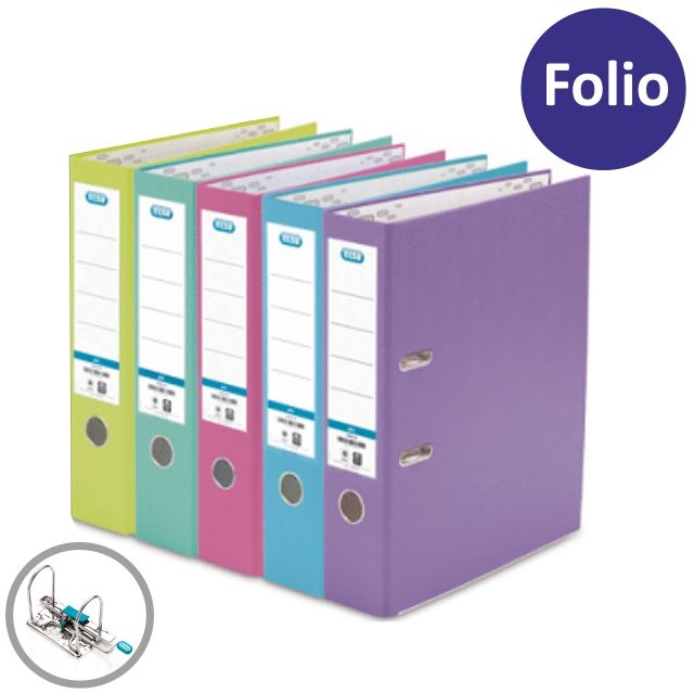 Comprar Archivador de palanca Elba, Folio Forrado PVC verde lima