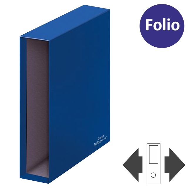 Comprar Caja funda Archivador AZ palanca folio Azul CZ16 - 72769