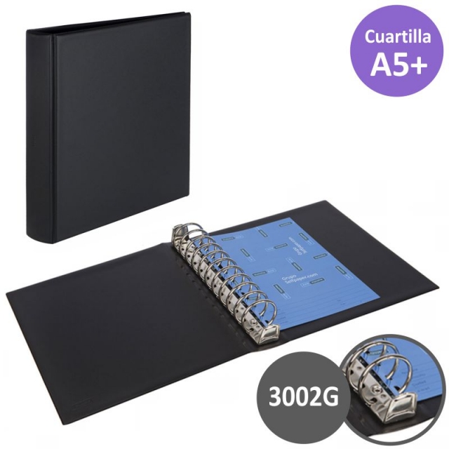 Comprar Multifin Alfa 3002G, carpeta 11 anillas grandes 40 mm