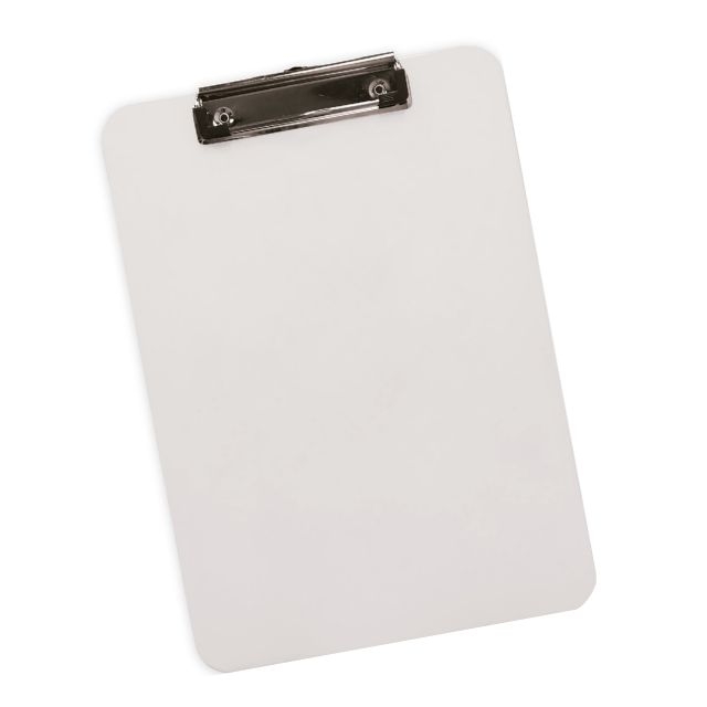 Comprar Portanotas, carpeta pinza miniclip Din A4 color blanco