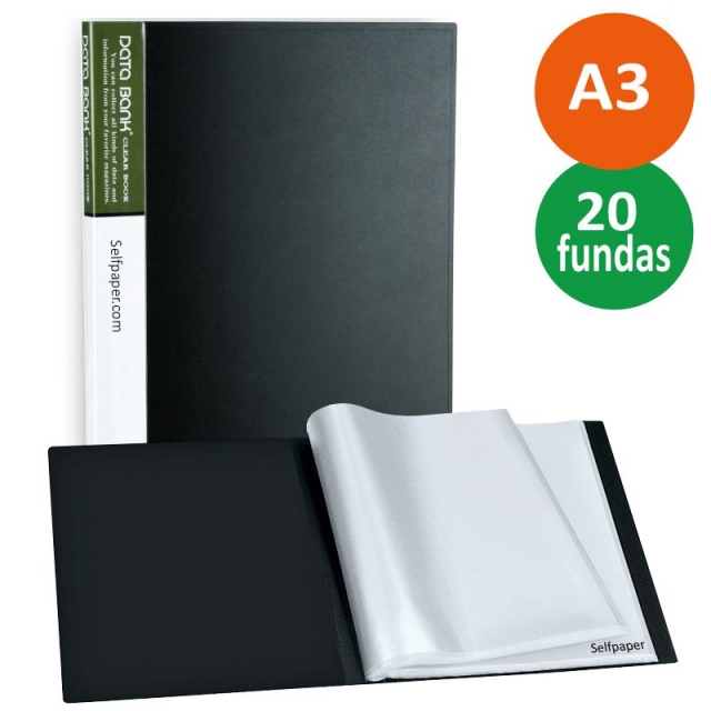 Comprar Carpeta de 20 funtas tamao Din A3, doble folio