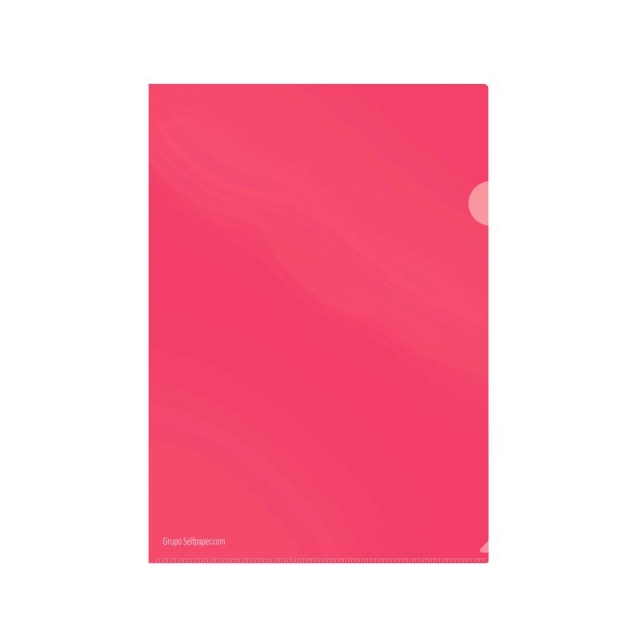 Comprar Dosier uñero, Funda en L, color Rojo traslúcido