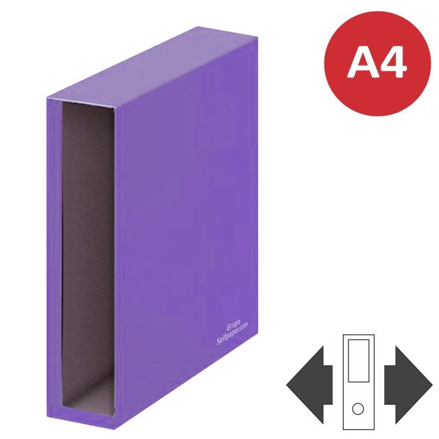 Comprar Funda Archivador Palanca Liderpapel Din A4 Violeta - 64588