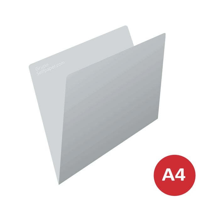 Comprar Subcarpeta de cartulina, Din A4, color gris
