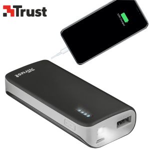 Powerbank Trust, bateria para cargar móvil o tablet 4400mAh