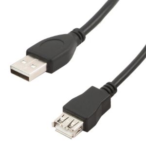 Cable prolongador USB 2.0, Alargador 1,8 mts.