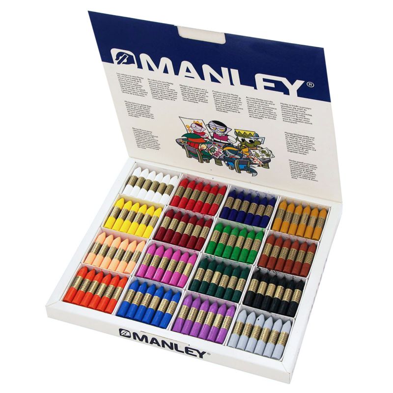 Classbox Caja 192 Ceras Manley 16 colores Classpack