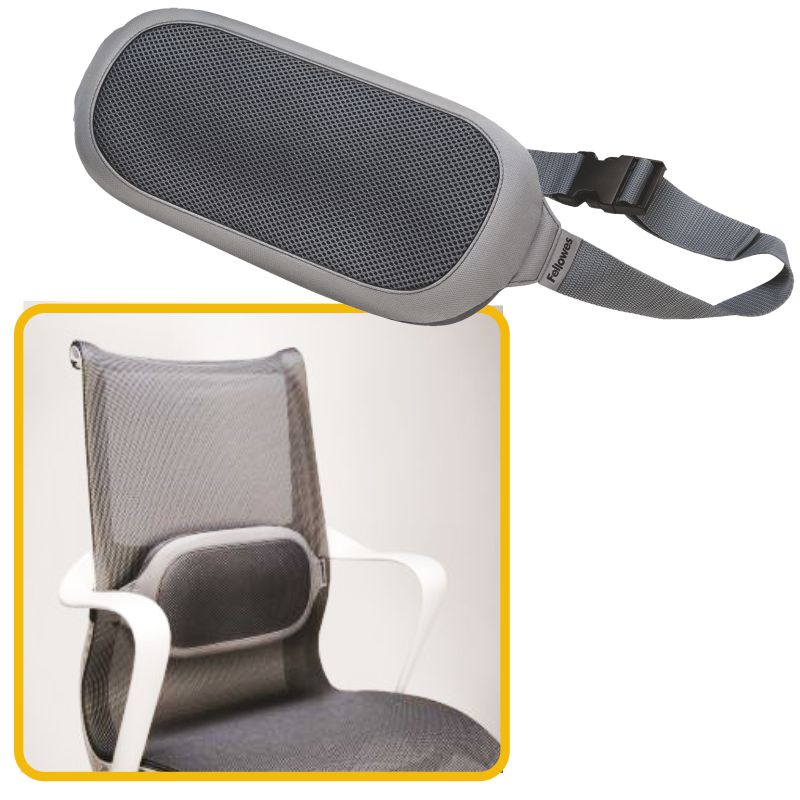 Cojin lumbar para silla de oficina Fellowes I-Spire