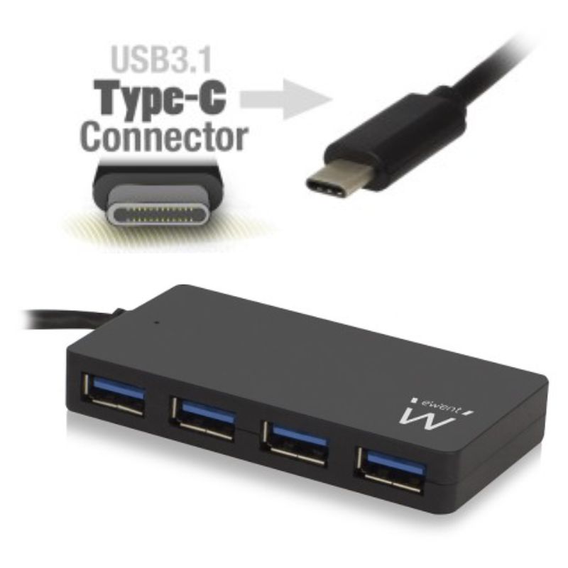 Comprar Hub 3.0 USB con 4 puertos 3.0, concentrador NGS iHUB
