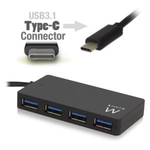 Hub 3.0 USB con 4 puertos 3.0, concentrador NGS iHUB