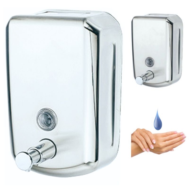 Comprar Dispensador de Jabon Acero Inoxidable Qconnect KF16758