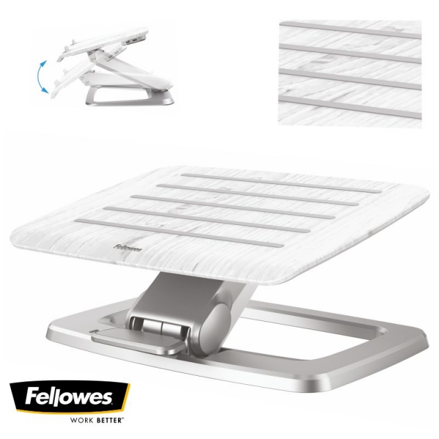 Comprar Reposapis Autoajustable Fellowes Hana blanco