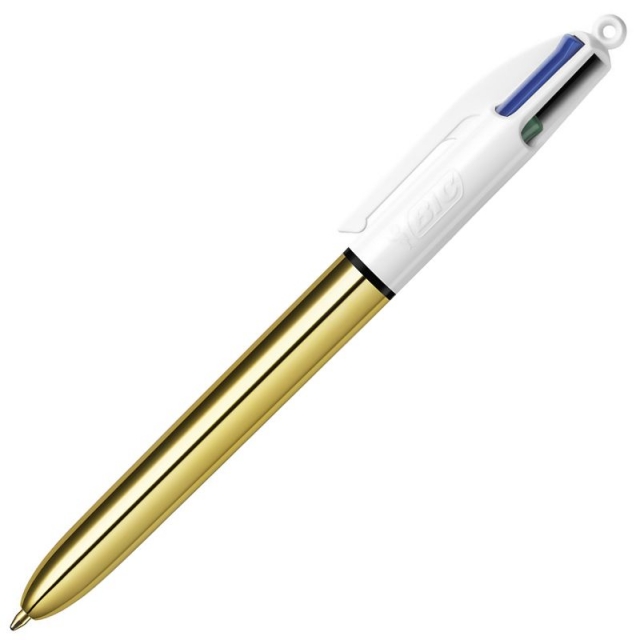 Comprar Bolígrafo Bic 4 colores Shine Oro Dorado 964774