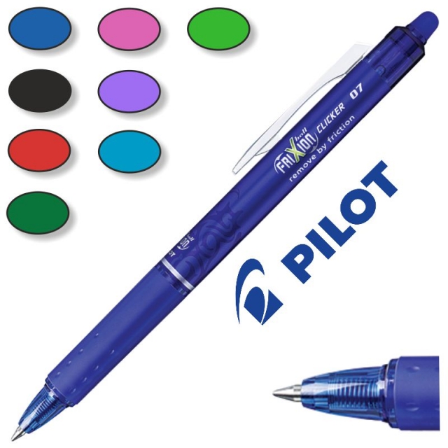 Boligrafo borrable Pilot Frixion Clicker