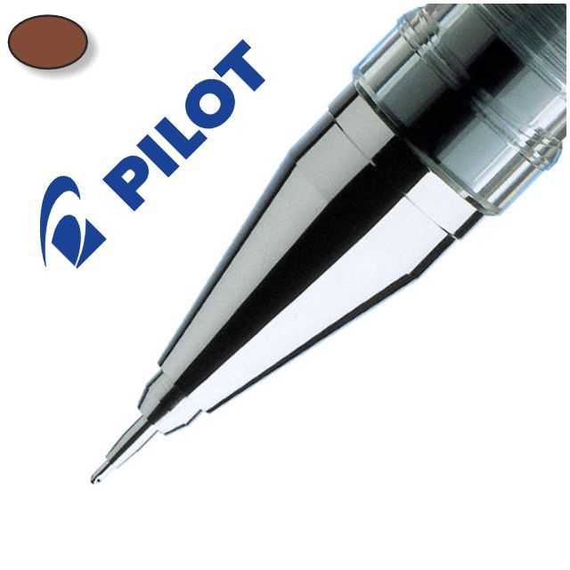 boligrafo pilot gtec c4 punta ultrafina gel marron