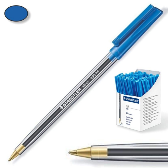 Comprar Staedtler Stick 430M, Bolígrafo azul