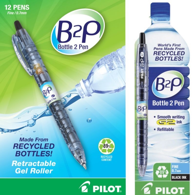 boligrago gel pilot b2p gel 1 bottle 2 pen