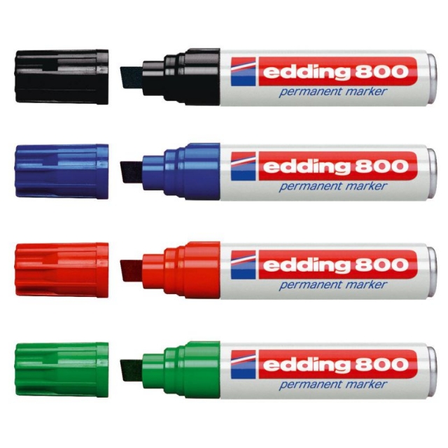 colores edding 800 permanentes gruesos