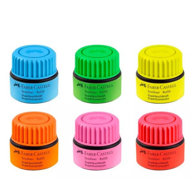 colores recargas fluorescente faber tinta 1548