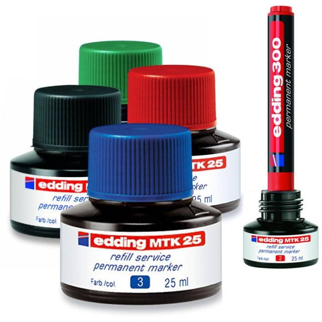Comprar Tinta Edding MTK25 sistema capilar rellenado marcadores