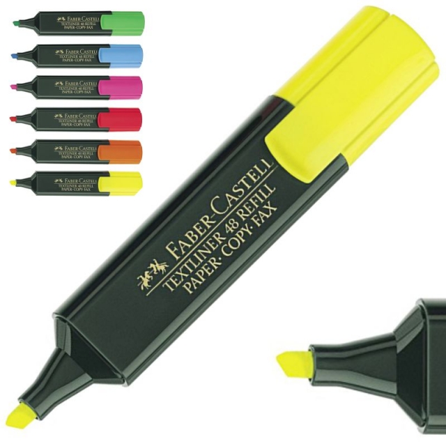 Comprar Rotulador fluorescente Faber-Castell Textliner 48