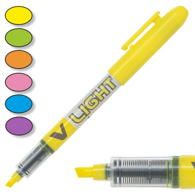 Comprar Pilot V-Light, marcador fluorescente tinta liquida