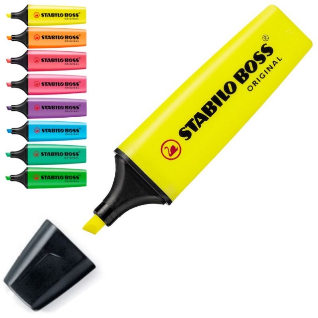 Comprar Stabilo Boss Original, marcador fluorescente amarillo