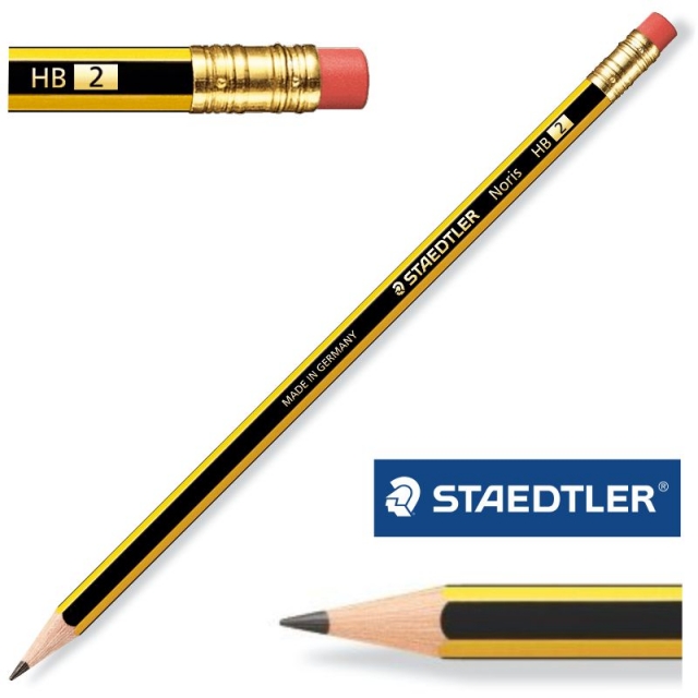 Comprar Lpices Staedtler Noris con Goma de borrar 122HB