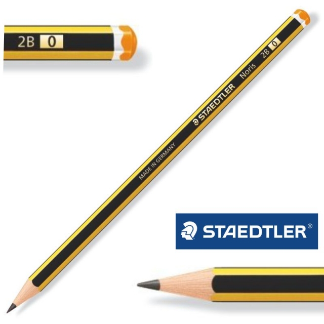 Comprar Lpices Staedtler Noris nmero 0, Dureza 2B - muy blando