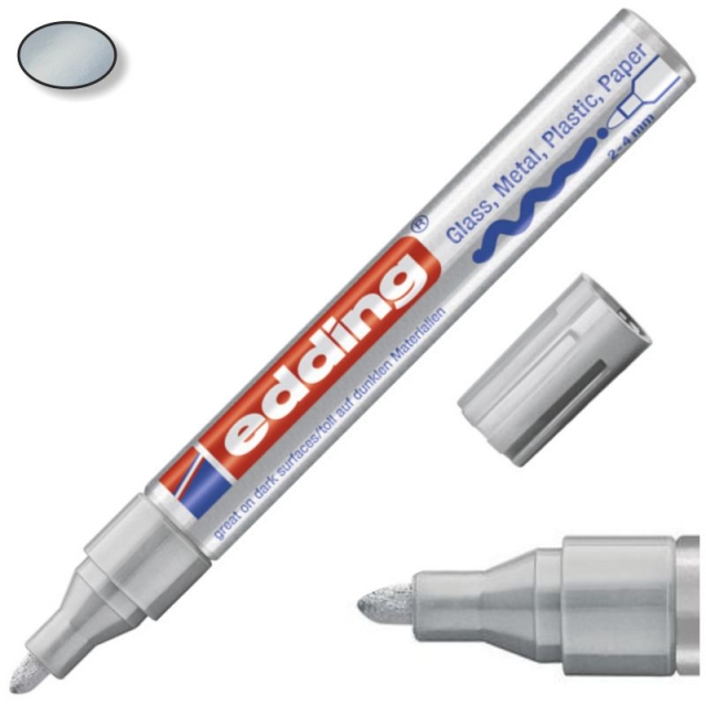 Comprar Permanente Edding 750-054 Plata plateado