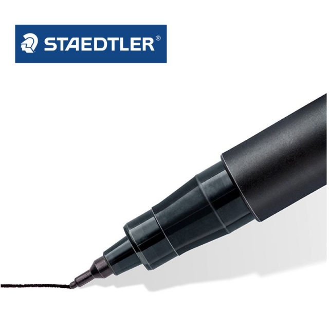 permanente staedtler lumocolor punta super fina