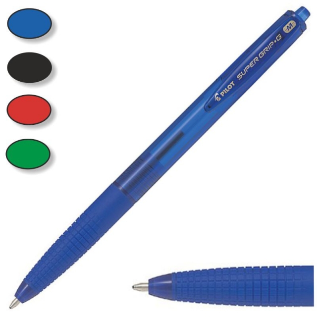 Comprar Boligrafos Pilot Super G Supergrip M superdeslizante