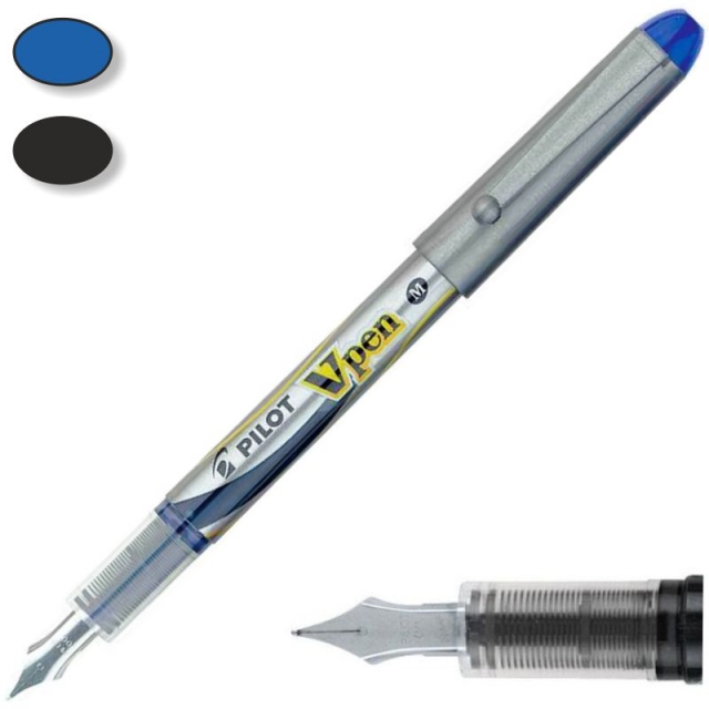 Comprar Pluma estilografica Pilot Vpen Silver desechable