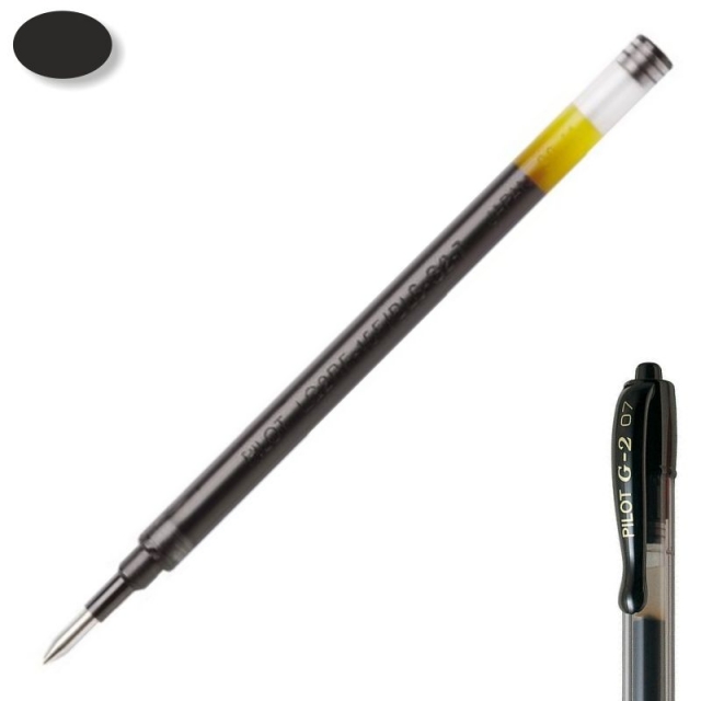 Comprar Recambio recarga Pilot G2 - Gel - Negro - BLS-G2-7-LB