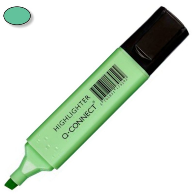Comprar Rotulador fluor Pastel Q-Connect KF17959 Verde claro Aqua