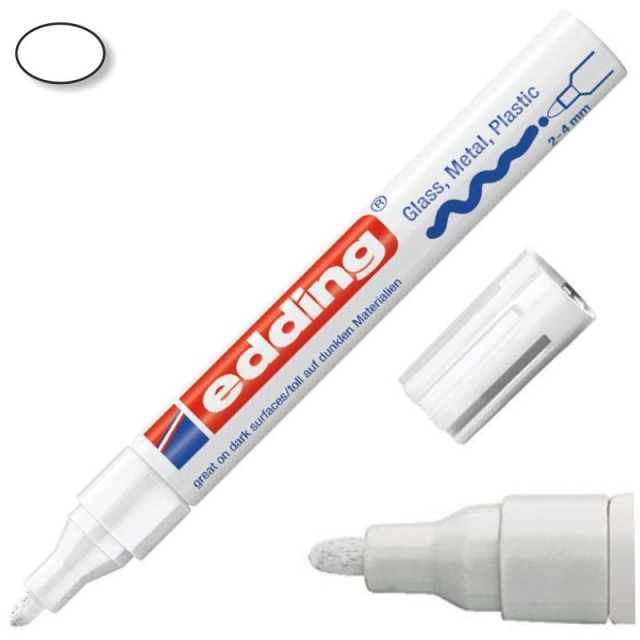 Comprar Edding 750 blanco, marcador, rotulador permanente opaco
