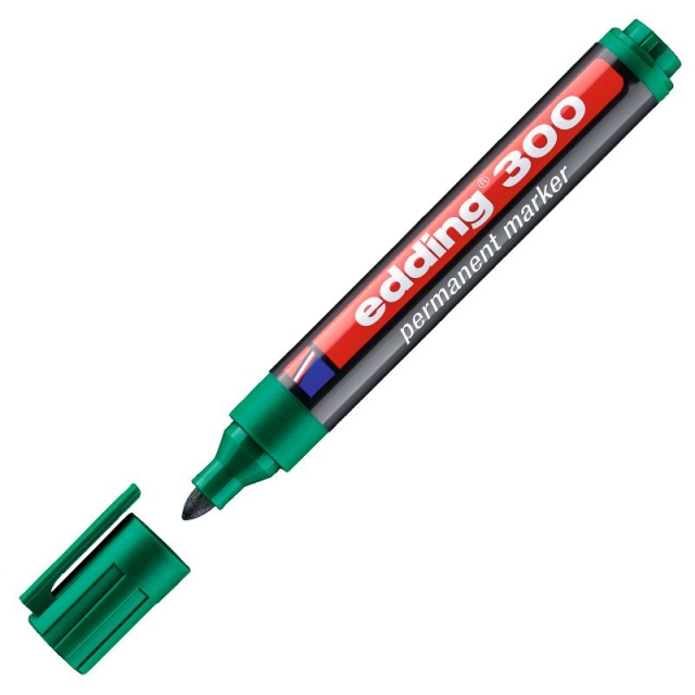 Comprar Rotulador Permanente Edding 300-004 Verde